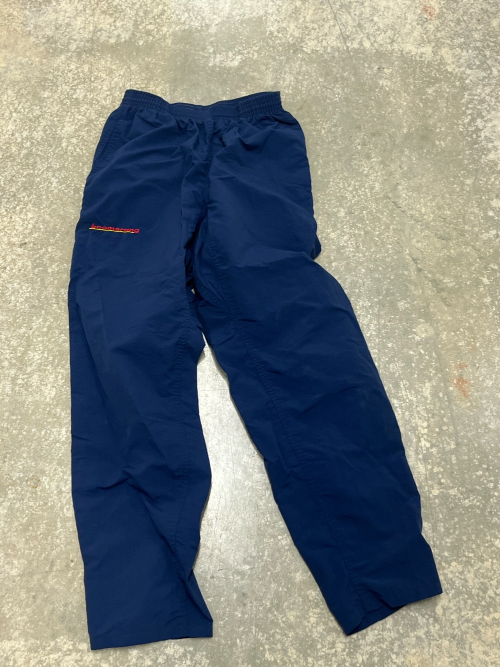 Patagonia Men's Navy Jogger Pants with Red Logo